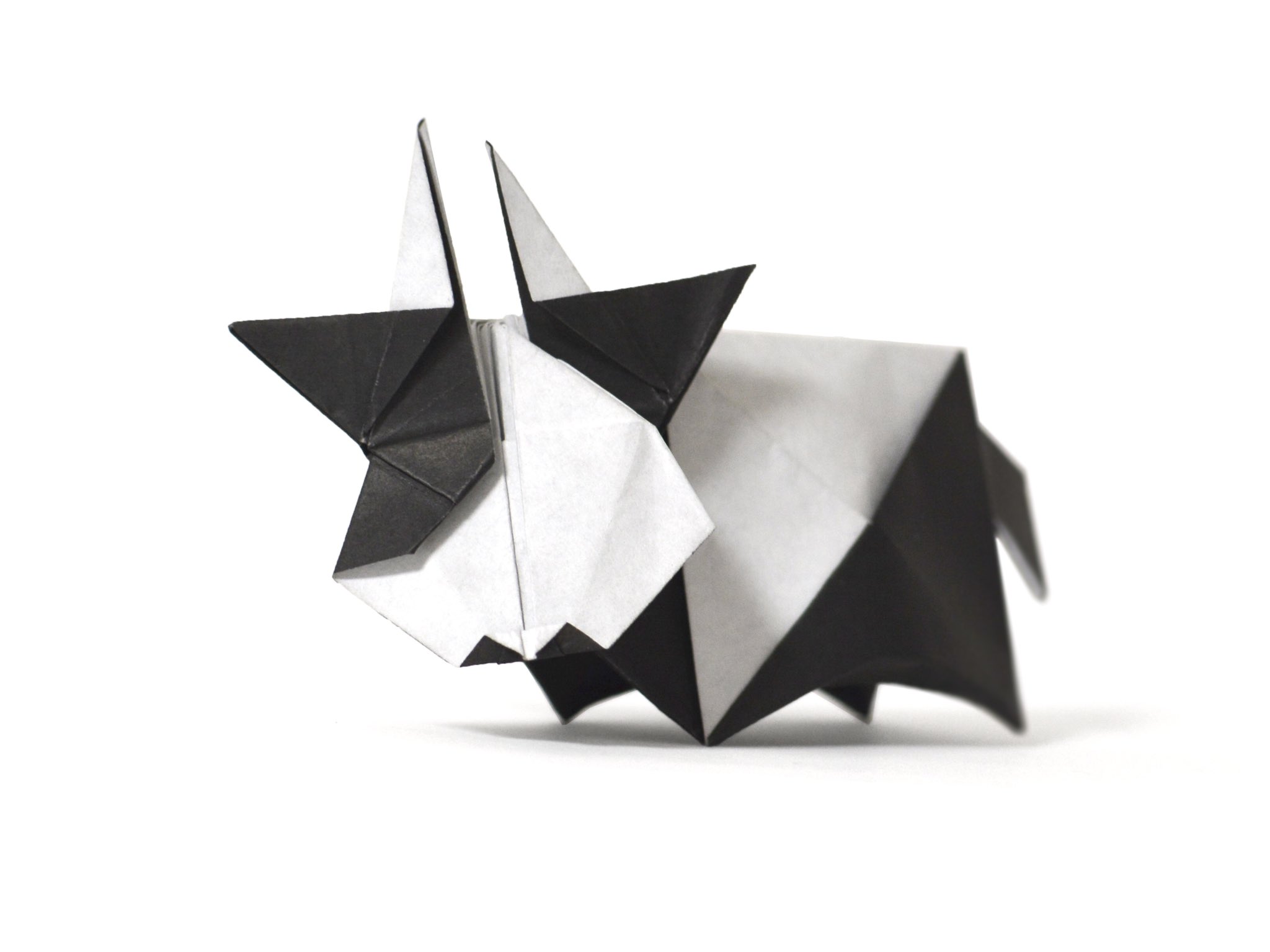 前川淳先生の牛の折り紙 l 紙舗 味岡「店主の帳面」