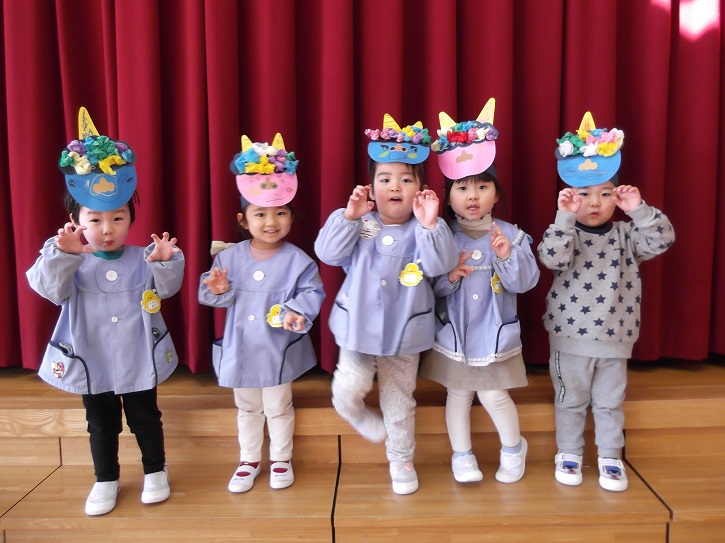 ☆節分☆ 鬼のお面 製作キット １２枚入り～ ハンドメイド 保育 幼稚園 - メルカリ