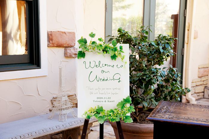 ベストサイズはどれ？ウェルカムボードのサイズ徹底検証！ - おしゃれな結婚式を綴るコラム ファルベ