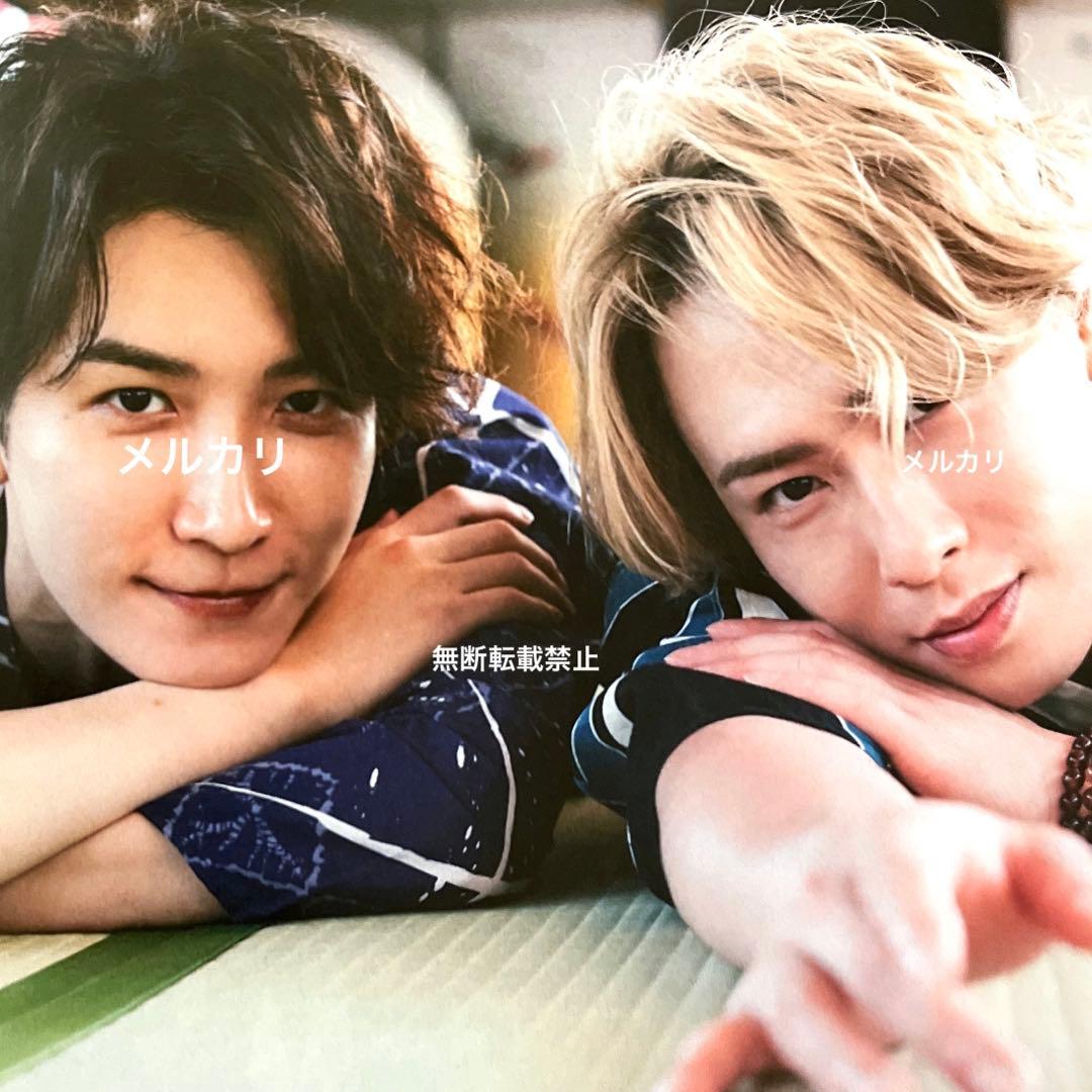 J Ｊｒ. ゆり組 Snow Man 渡辺翔太 宮舘涼太 切り抜き インタビュ