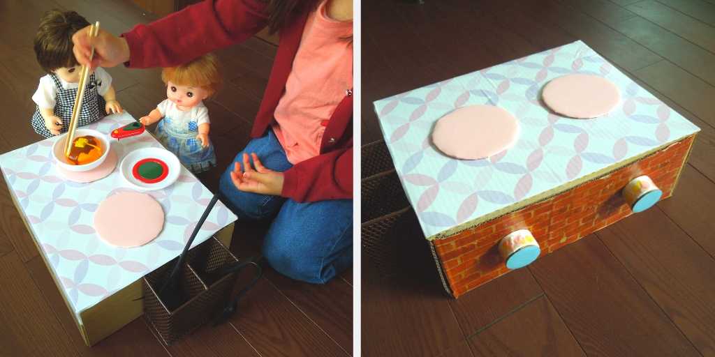 みんなの手作りおままごとアイデア〜コンロや流し台、キッチン家電など〜保育と遊びのプラットフォーム ほいくる