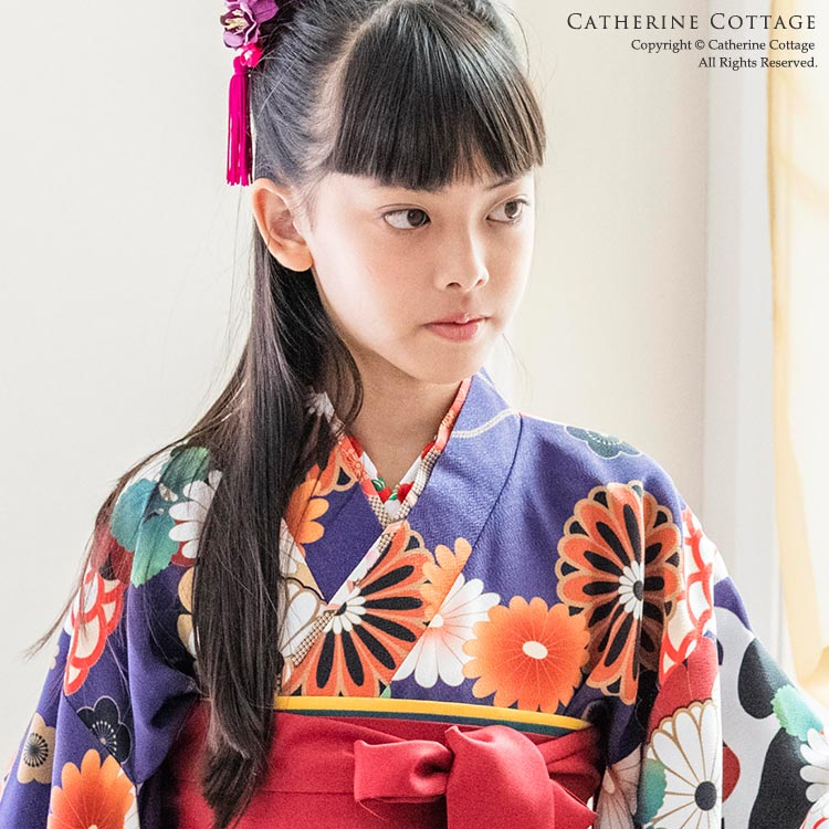 小学生袴 ヘアスタイル ハーフアップ 宝塚美容室宝塚市山本のゆい美容室☆姉妹のママブログ