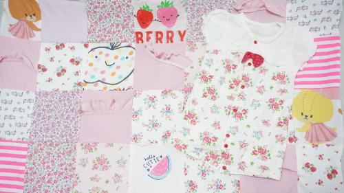 絣パッチワーク子供ワンピースはぎれでもOK! 思い出のベビー服で作る リメイクパッチワークブランケット 作り方 patchworkbedspreadベビーブランケット パッチワーク はぎれ活用 アップサイクル