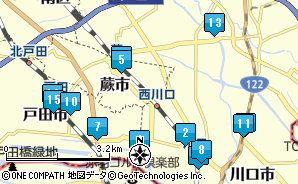 西川口三丁目」(バス停)の時刻表/アクセス/地点情報/地図 - NAVITIME