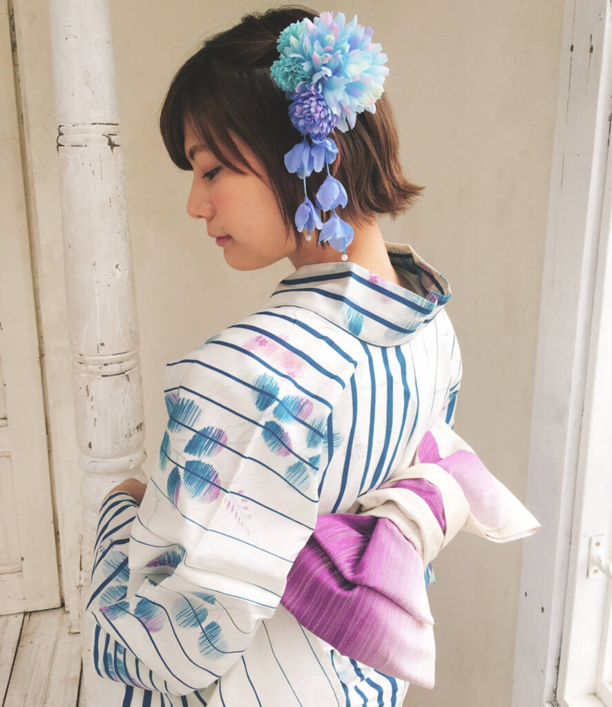 ショートヘアさん必見！浴衣に似合う愛されヘアアレンジ16選♡