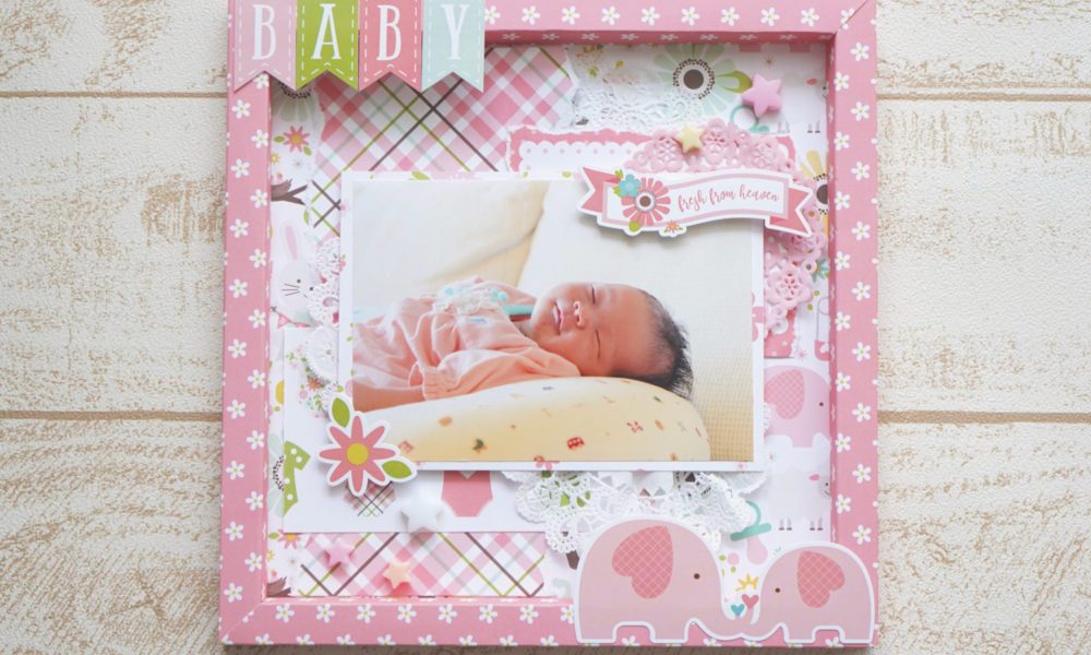 折り紙でシンプルなフレーム 額縁 の作り方音声解説付き☆OrigamiSimple Frame tutorial たつくり