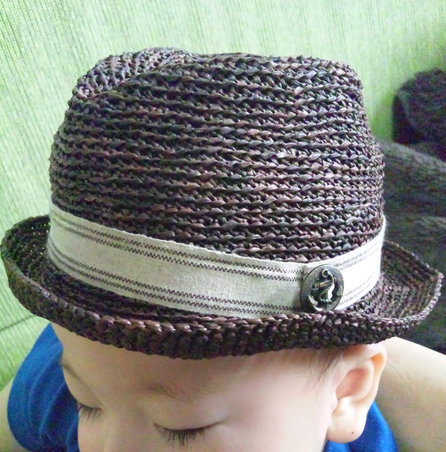 ペーパーヤーンで子供の夏帽子 の作り方その他ファッションアトリエ