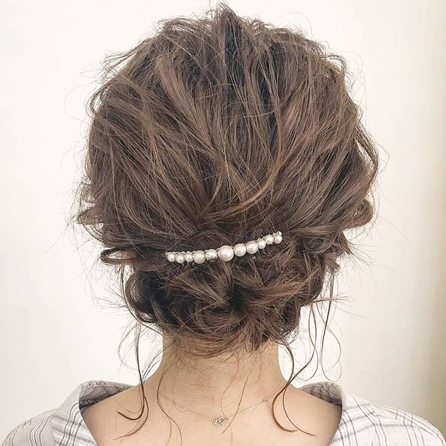 結婚式・二次会 ボブアレンジGold woodpecker ゴールドウッドペッカー のヘアスタイル美容院・美容室を予約するなら楽天ビューティ