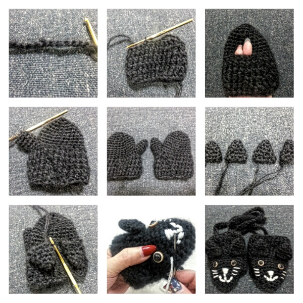 かぎ針ショップ新着編み図 かぎ針編みの5本指手袋 – 手編みウェア＆雑貨の無料編み図 ATELIER *mati*