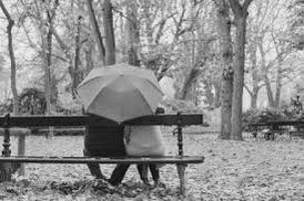 遠距離恋愛編⑬ 次回しろすず相合傘デート！み~ さんのマンガツイコミ 仮