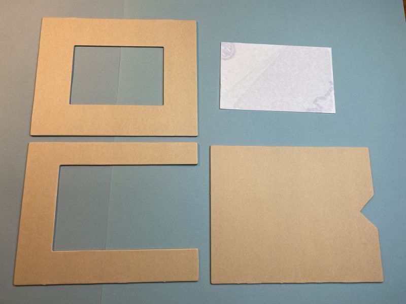 A4紙で作れる、ペーパーフォトフレーム P-note：インクジェットプリンター個人キヤノン