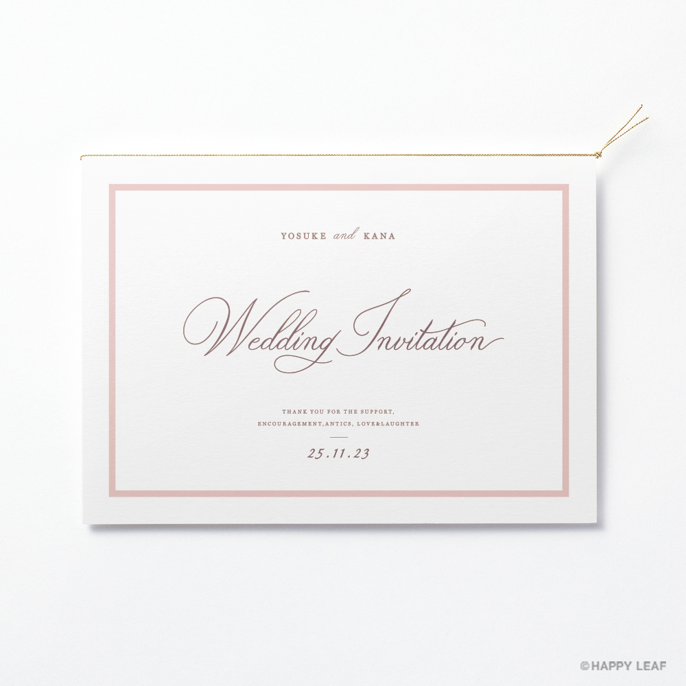 結婚式の招待状で使える！ 英語のフレーズ を取り入れて、オシャレに仕上げましょう♪Wedding Diary