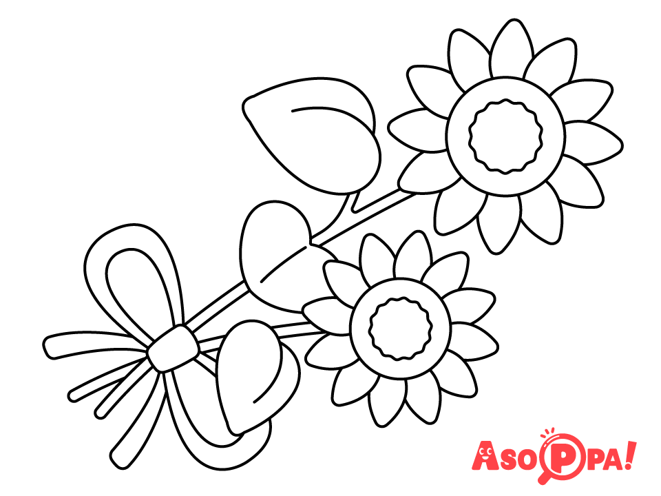 こどもマンダラ水ぬりえ「ふうせん」 1ページ目 ぬくもり