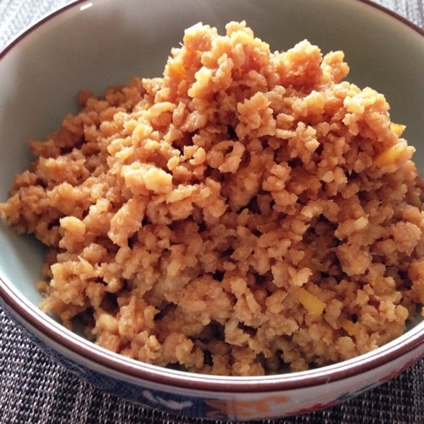 ●保育園お弁当♪幼児食★鶏肉ネギ「卵とじそぼろ」●