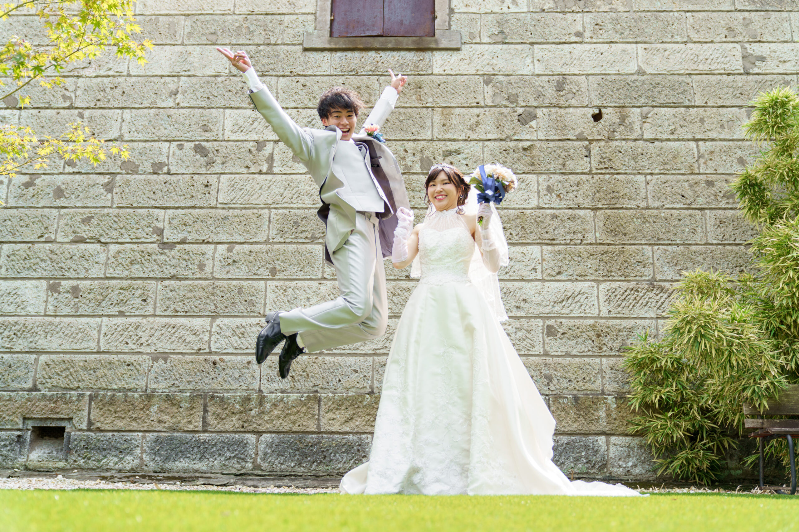 和装1点ロケ＋洋装1点スタジオプラン岡山の和装前撮り・フォトウエディングのスタジオゼロ