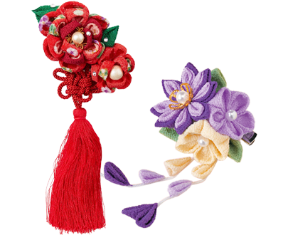 100均グッズで作る！ つまみ細工を使った4つの髪飾りの作り方FUNmily by fotowa