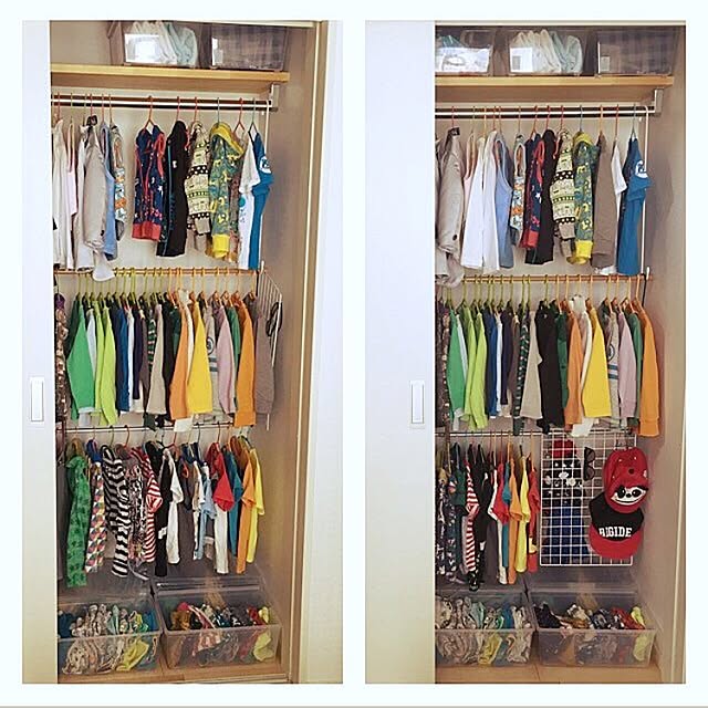 こども 服 収納 おすすめの通販通販のベルメゾンネット