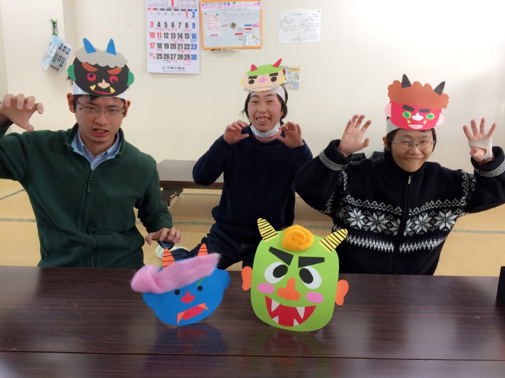 鬼のお面の製作アイデアまとめ〜節分の豆まきにもってこいの手作り遊び〜保育と遊びのプラットフォーム ほいくる