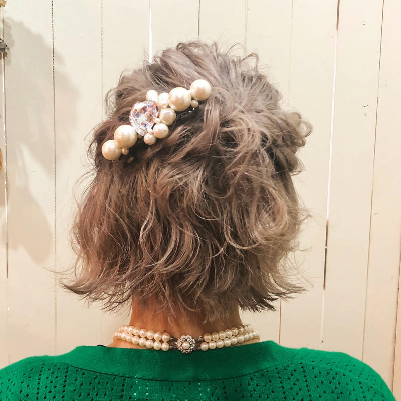 ショートヘアの 結婚式アレンジ特集 お呼ばれヘアで華やかにセットARINEアリネ