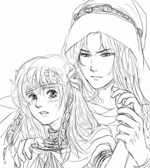 王家の紋章 カラー切り抜き イズミル王子 さ*』様 王家の紋章カラー切り抜き イズミル