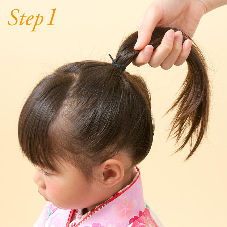 七五三 つまみ細工の髪飾りを作りました♡LEE