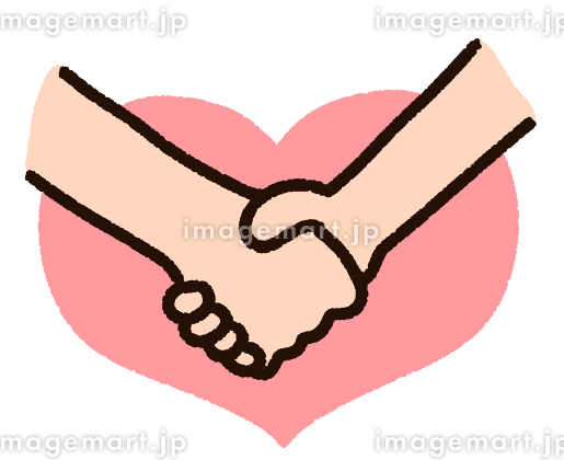 カップル1てがきですの！β かわいい・ゆるい無料イラスト