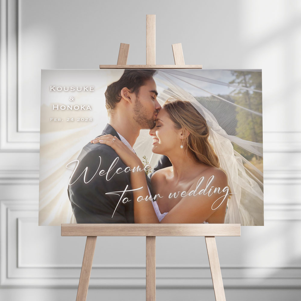 パネル印刷 ウェルカムスペースを華やかに！印刷事例387ポスター印刷のプリオ