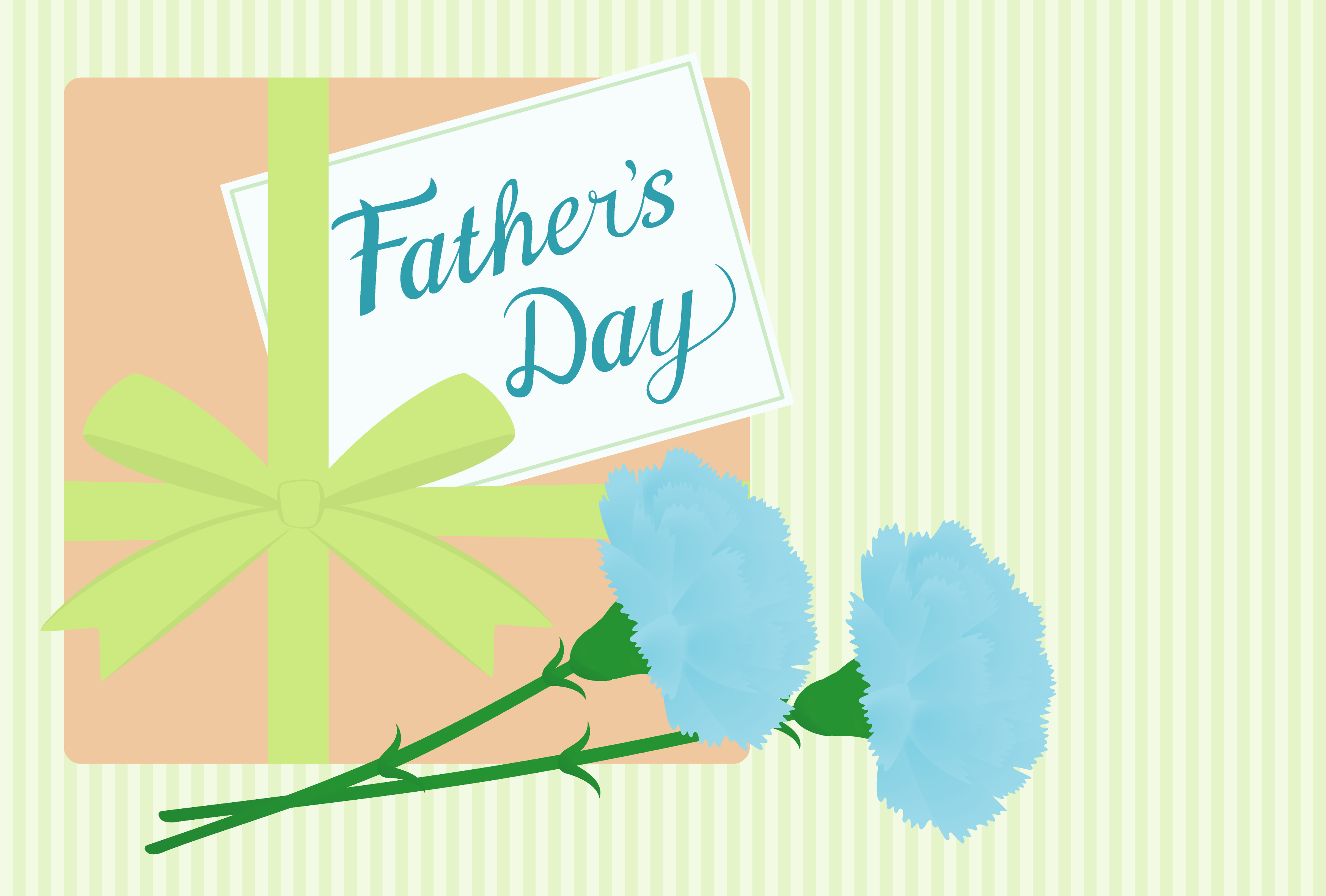 父の日 メッセージカードを手作りしよう！無料テンプレート 15 選 使える例文も紹介