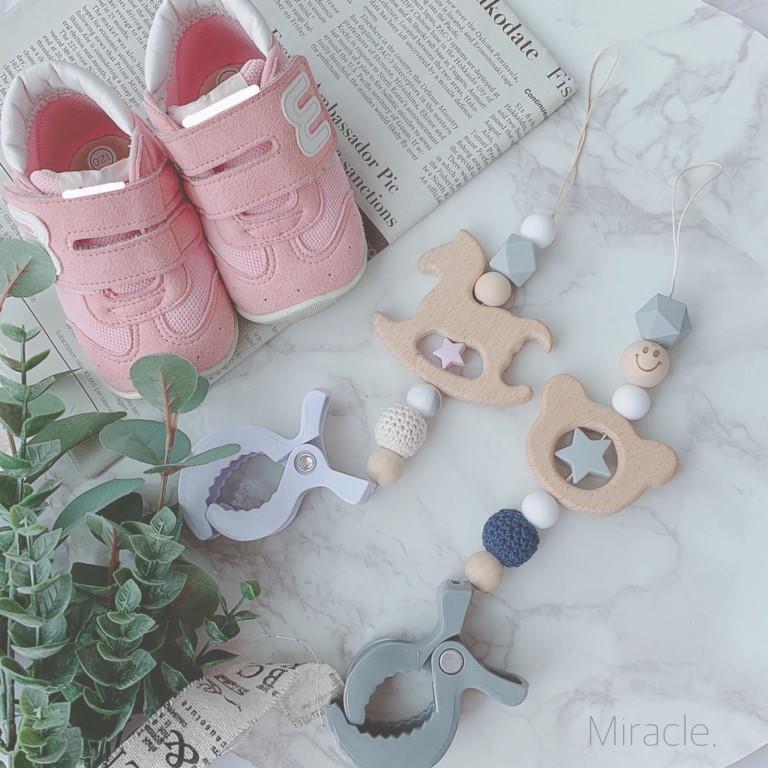 シューズクリップ ベビー 手作り 100均TikTok