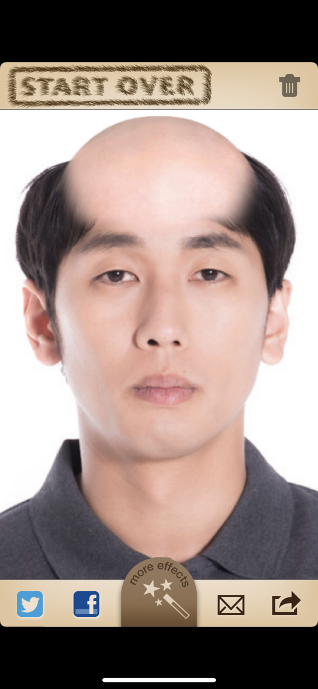 面白い坊主頭の男性の庭園 - 1人のストックフォトや画像を多数ご用意 - 1人, 30代の男性一人, 40代 - iStock