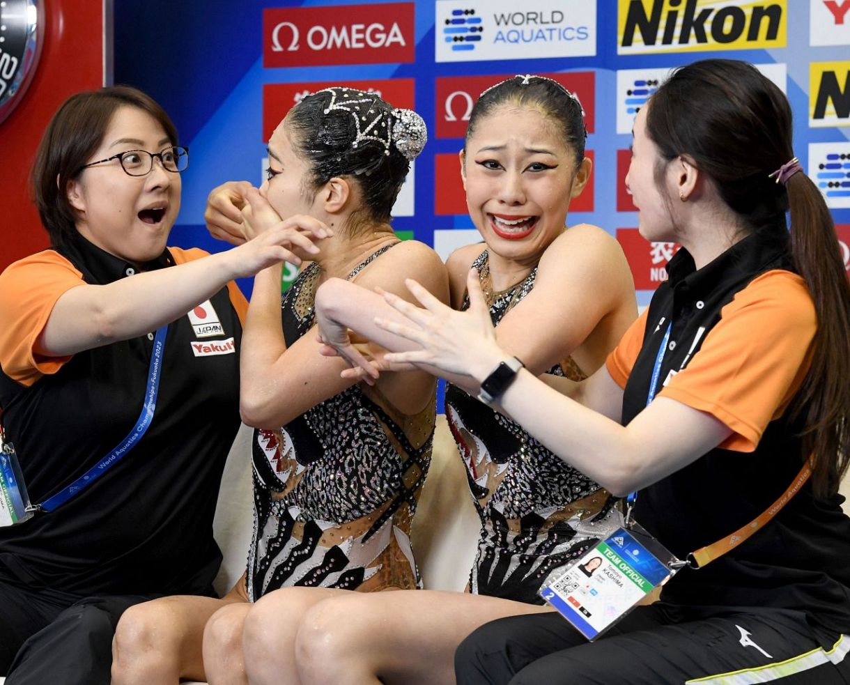 ＰＡＲＩＳ ２０２４ 比嘉・佐藤８位 雪辱誓う アーティスティックスイミング沖縄タイムス＋プラス