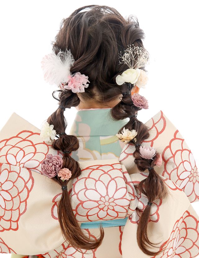7歳女の子の七五三におすすめの髪型 大人ツインテールコラム 武蔵野創寫舘