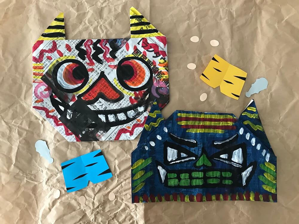 保育園で楽しくお面を作ろう！お面の作り方と種類をご紹介！ - 手ぶら登園 保育コラム