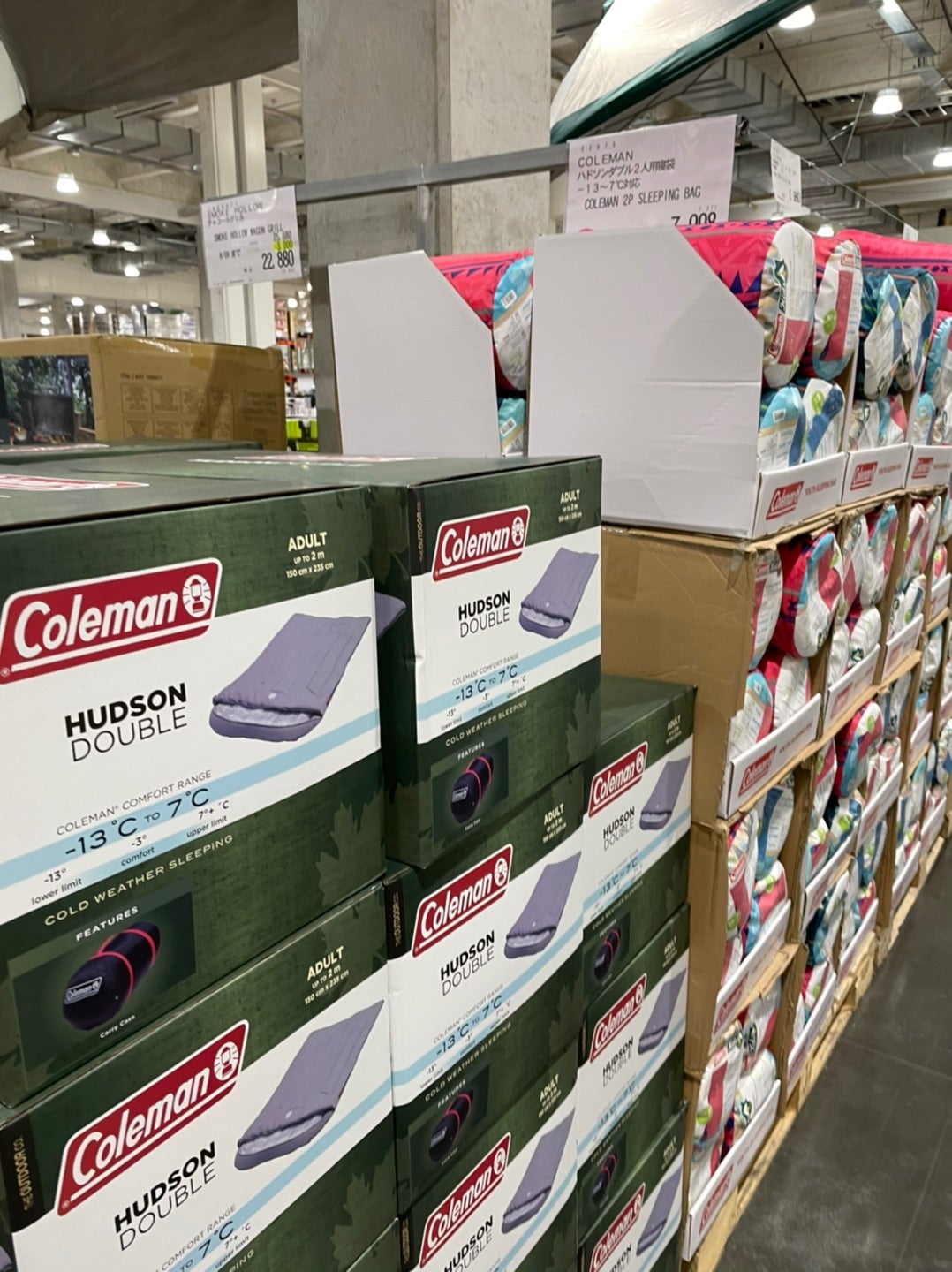 コストコ寝袋！コールマンRealtree Xtra Camo MUMMY SLEEPING BAG！のんびりアウトドア