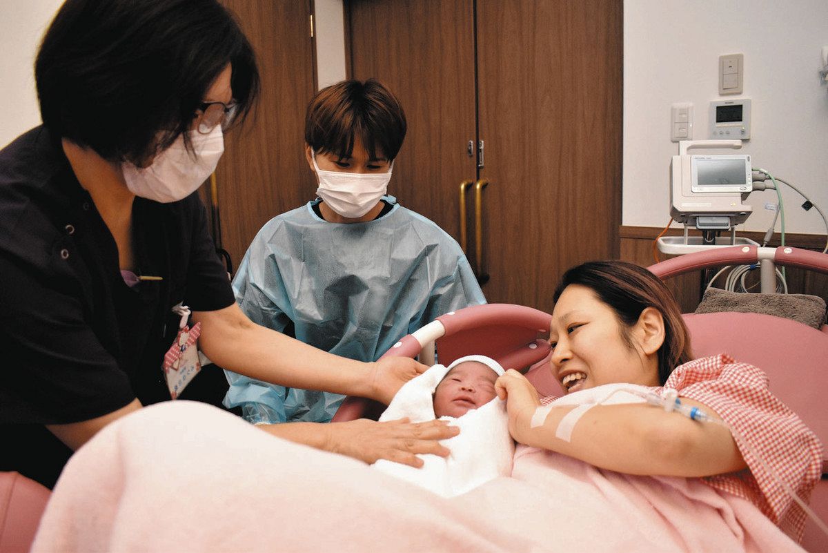 陣痛から出産 - 出産までの流れ - 東御市立助産所とうみ