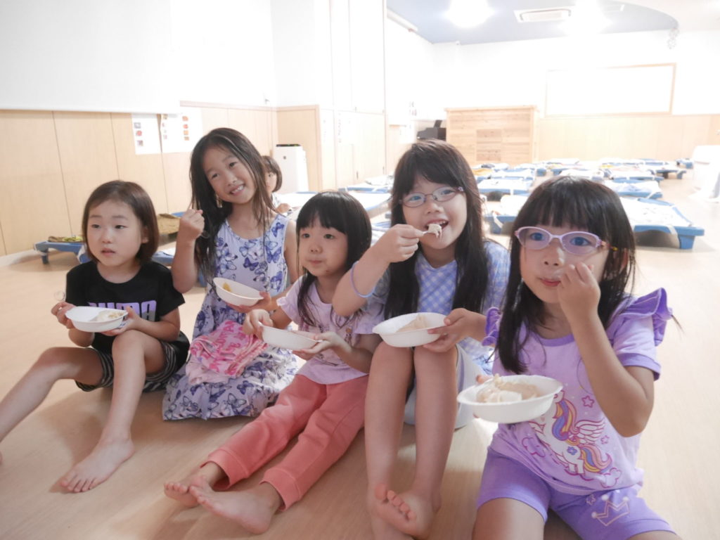 お泊まり保育 お風呂園ブログ京都市伏見・山科・醍醐地区 小野幼稚園