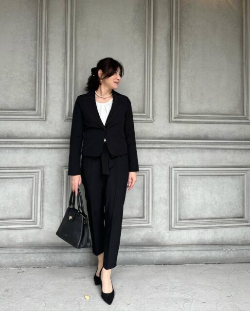 ハレの日に着る黒。卒業式のお母様にフォーマルメッセージ