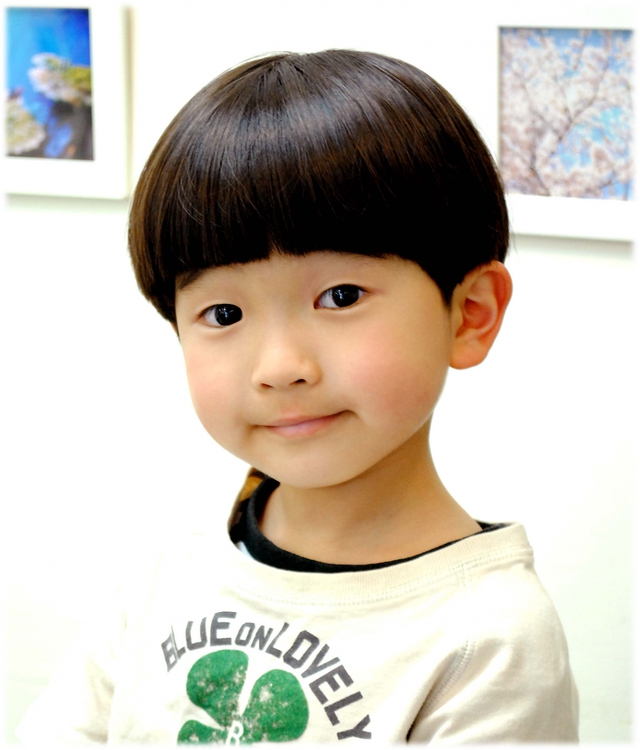 ツヤツヤ☆マッシュボブスタイルギャラリーこども専門美容室チョッキンズキッズサロンCHOKKIN'S