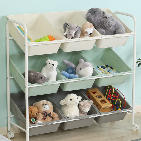 おもちゃ収納まとめ！カラーボックスを使ったおもちゃ収納。サチ あれ♪ ~北欧インテリア