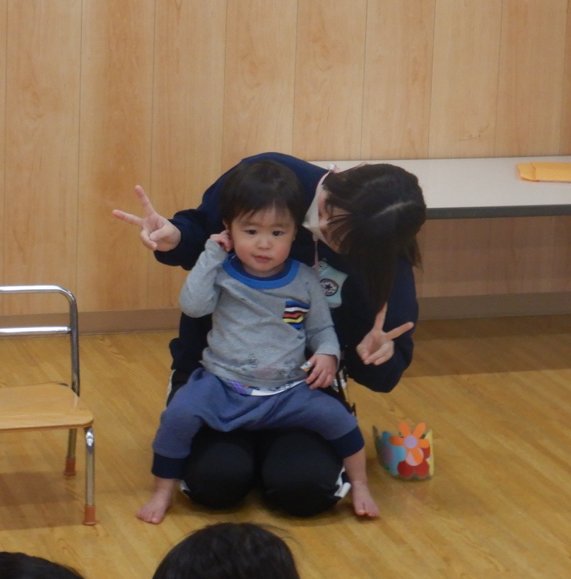 誕生日会がありましたうめ①- 江西桜こども園