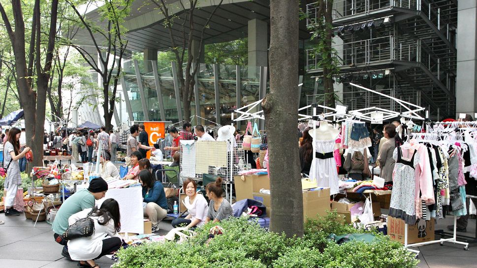 ママと子どものためのミニフリマ:子供服メインのフリーマーケット♪