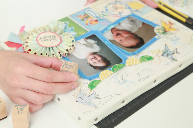 断然かわいく♡手作りベビーアルバムのデコアイディア☆before after！！赤ちゃん・子供のアルバム手作りブログ