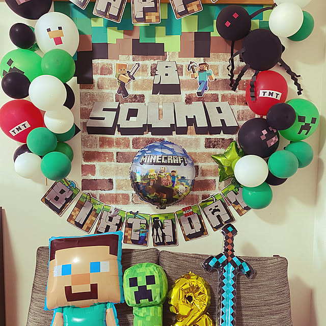 バースデーバルーンセット 8歳 男の子 誕生日 飾り付け 数字 - メルカリ