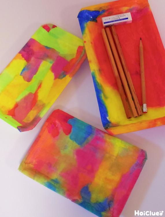 卒園プレゼント製作 ストローと色画用紙で作れる、華やかネックレスの作り方ほいくびより