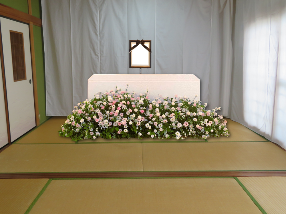 四十九日までの祭壇に供える花のマナー適切な色や花の種類を紹介