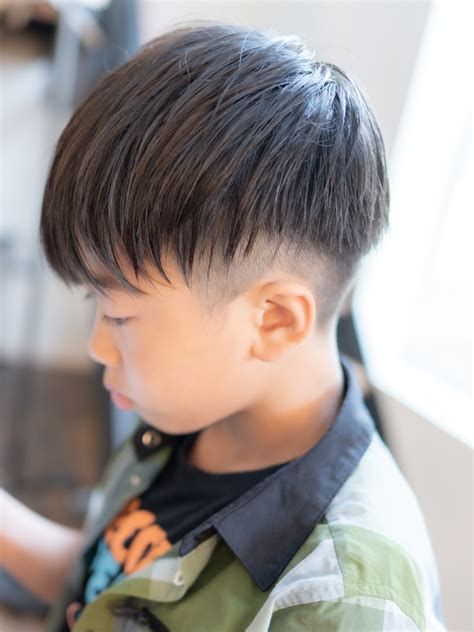 男の子のカット 伸びてきたツーブロックの内側だけバリカンでカットHairstyle for Kidshair works &SOL -YouTube