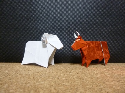 牛折り紙作家のファンタジア