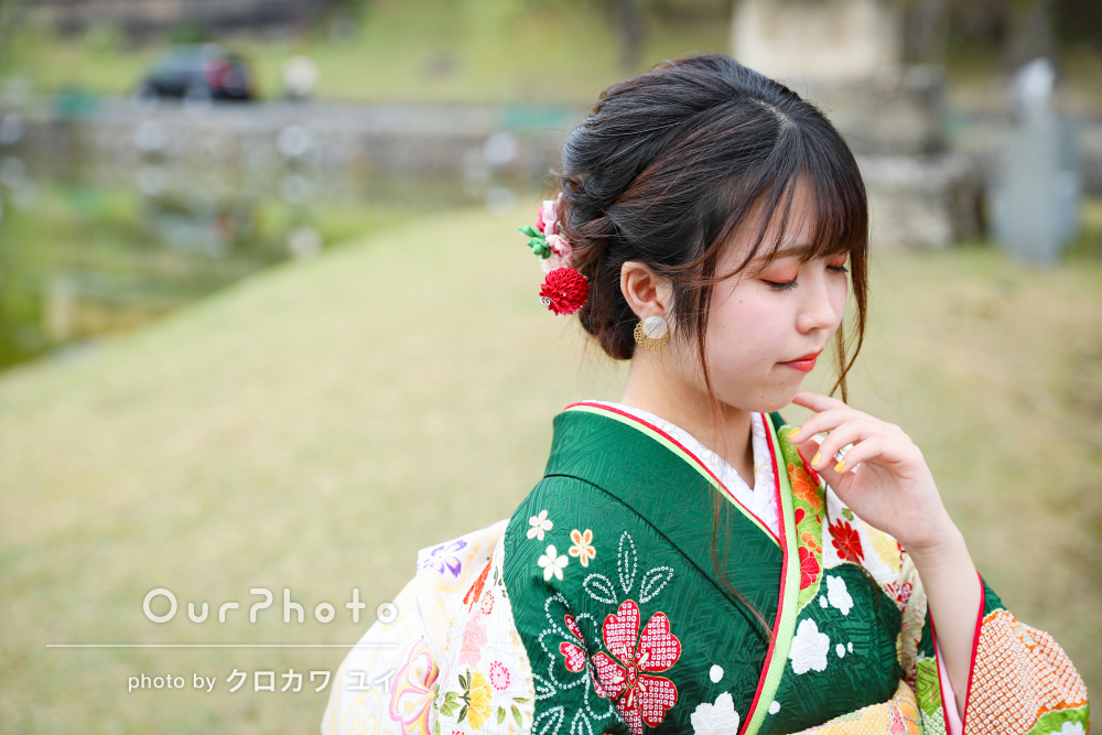 奈良で成人式の前撮り写真だけの結婚式・和装フォトウエディングならキキフォトワークス 公式
