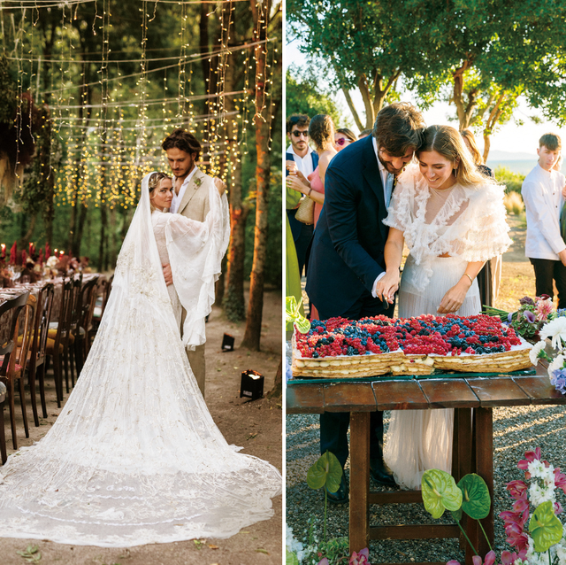 海外セレブが結婚式で披露したウエディングドレス集ベールの付け方にも注目！ELLE mariage エル・マリアージュ