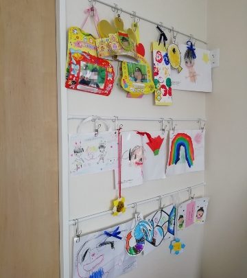 あの、子どもの絵がオシャレなインテリアに！？DIYファブリックパネルからマグネットまでアイデア集めましたHAGSハグス